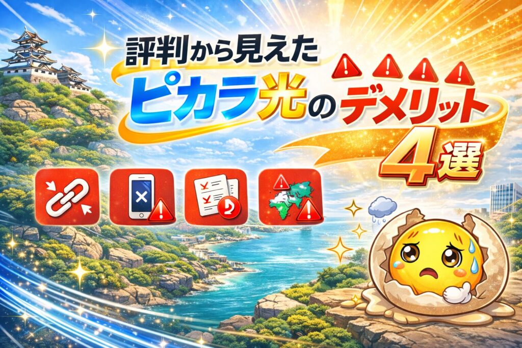 ピカラ光の評判をふまえた申し込み手順と注意点