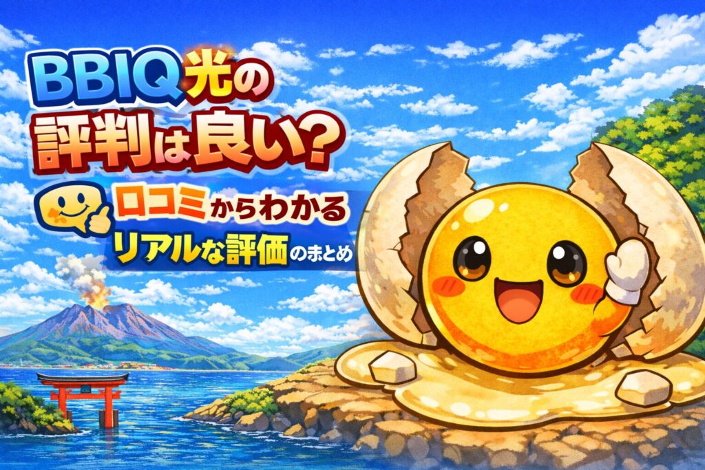 BBIQ光の評判は良い？口コミからわかるリアルな評価のまとめ