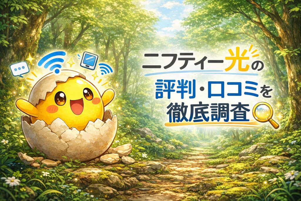 @nifty光の評判・口コミを徹底調査@nifty光の評判・口コミを徹底調査